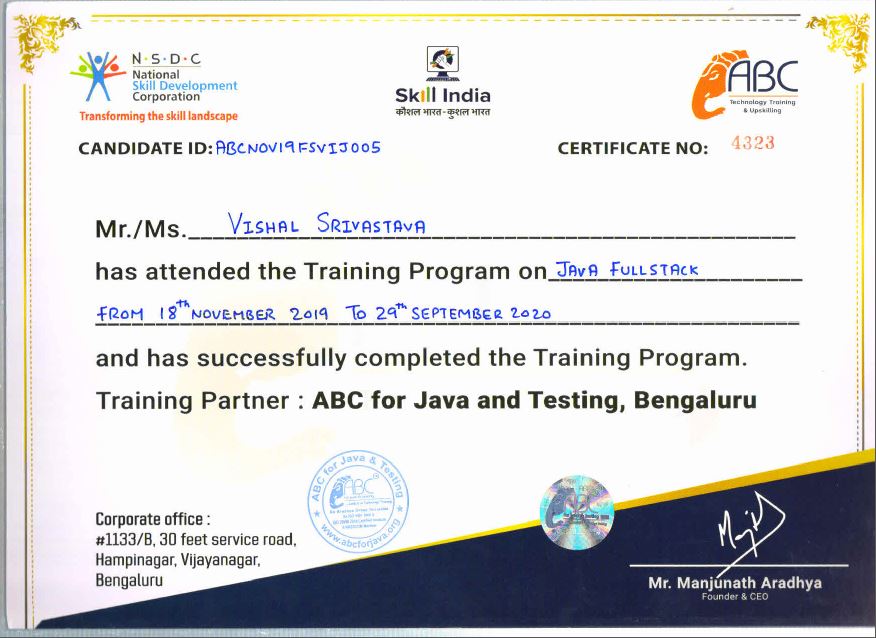 Training-Certificate